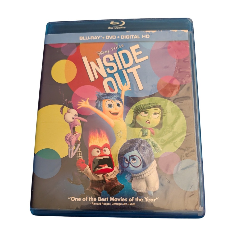 Blu-Ray DVD Disney Inside Out Movie  (6940)